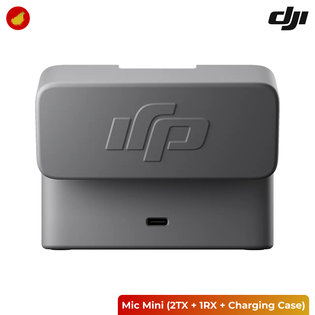 DJI Mic Mini (2 TX + 1 RX + Charging Case)