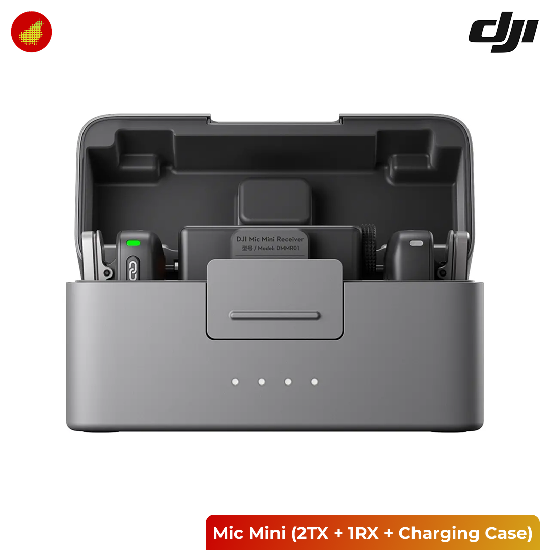 DJI Mic Mini (2 TX + 1 RX + Charging Case)