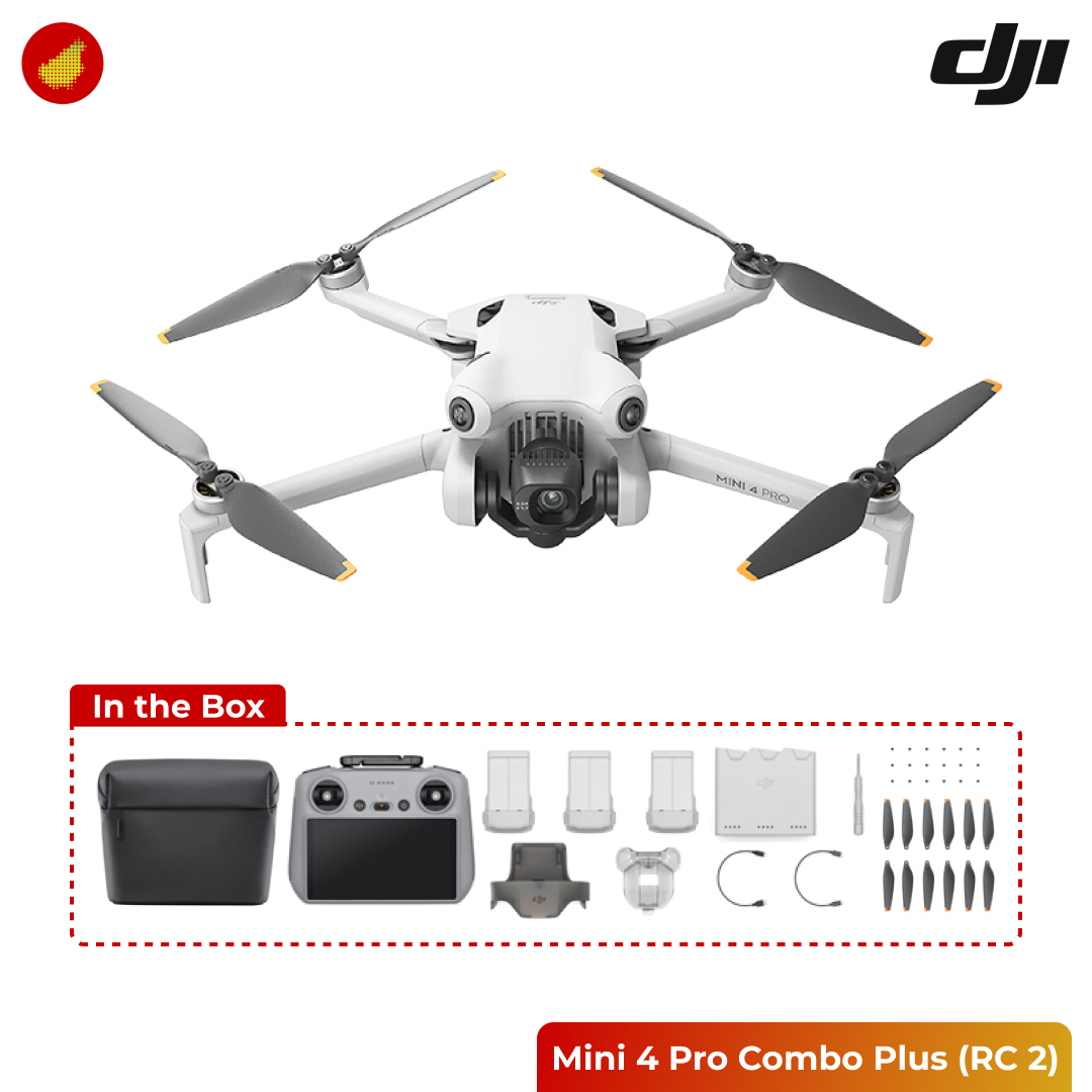 DJI Mini 4 Pro Combo Plus (RC 2)