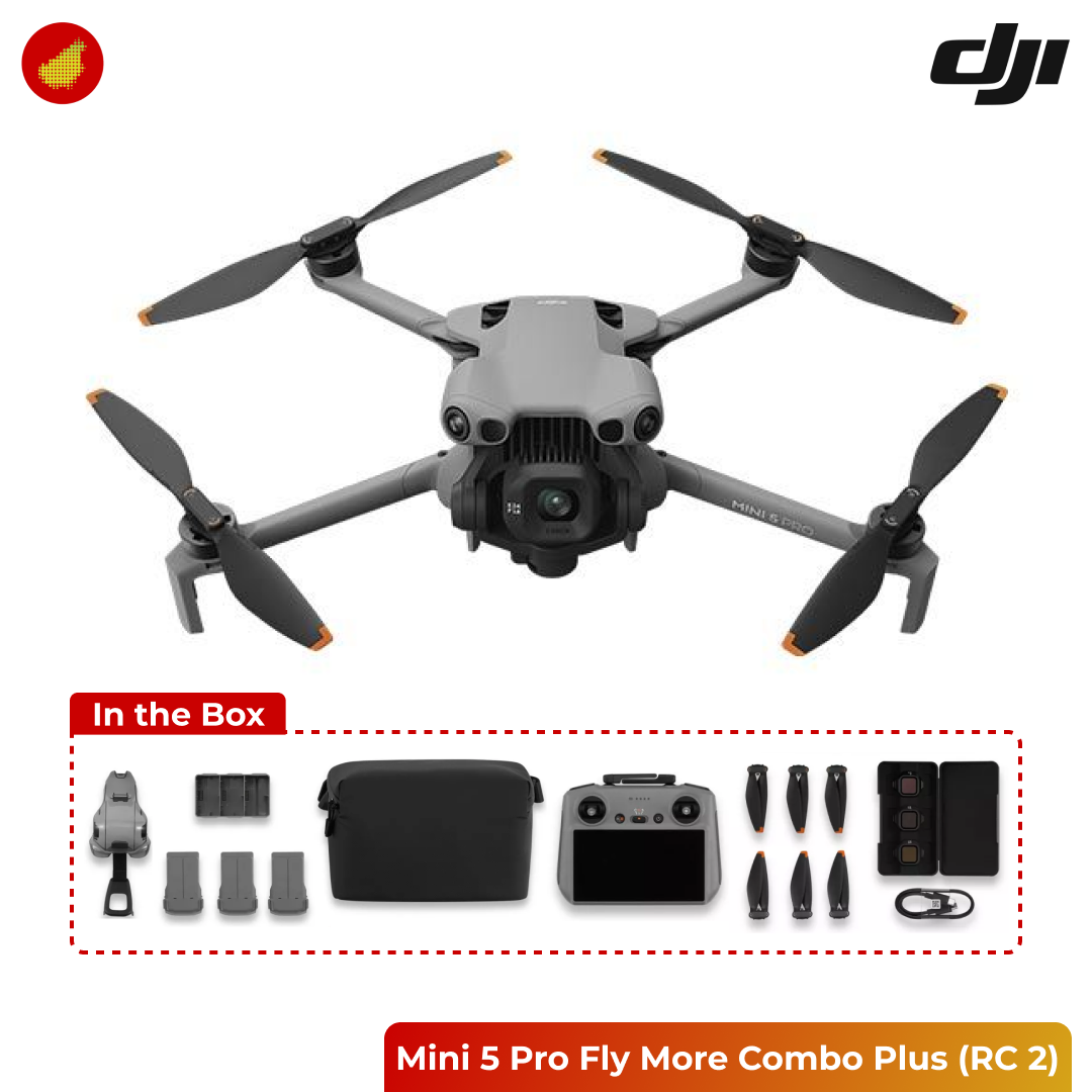 DJI Mini 5 Pro Fly More Combo Plus (RC 2)