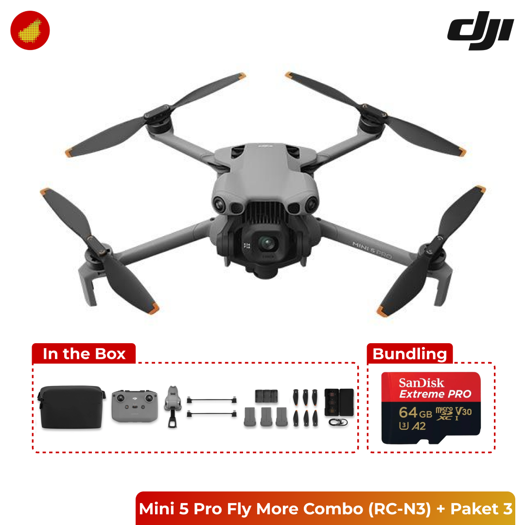 DJI Mini 5 Pro Fly More Combo (RC-N3)