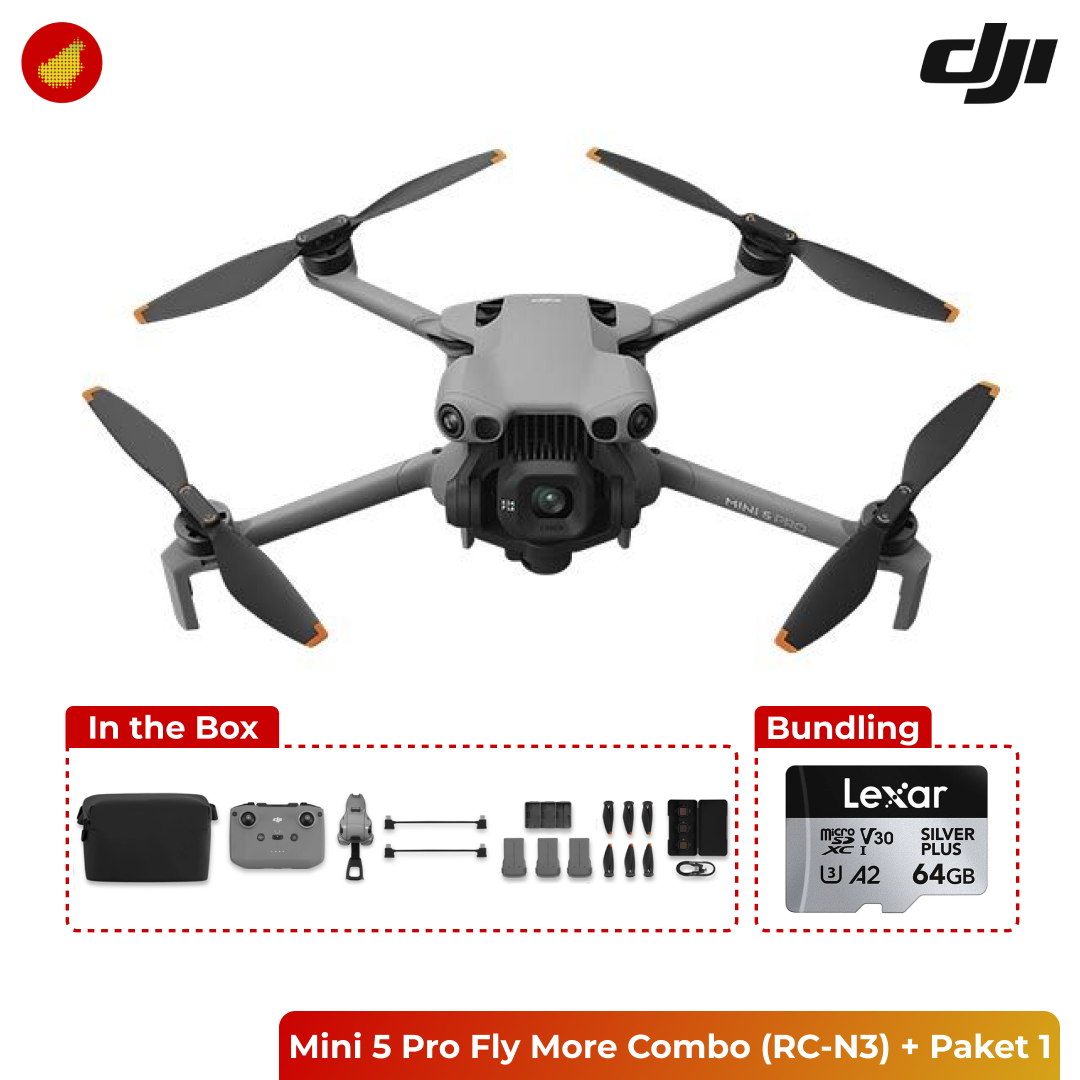 DJI Mini 5 Pro Fly More Combo (RC-N3)