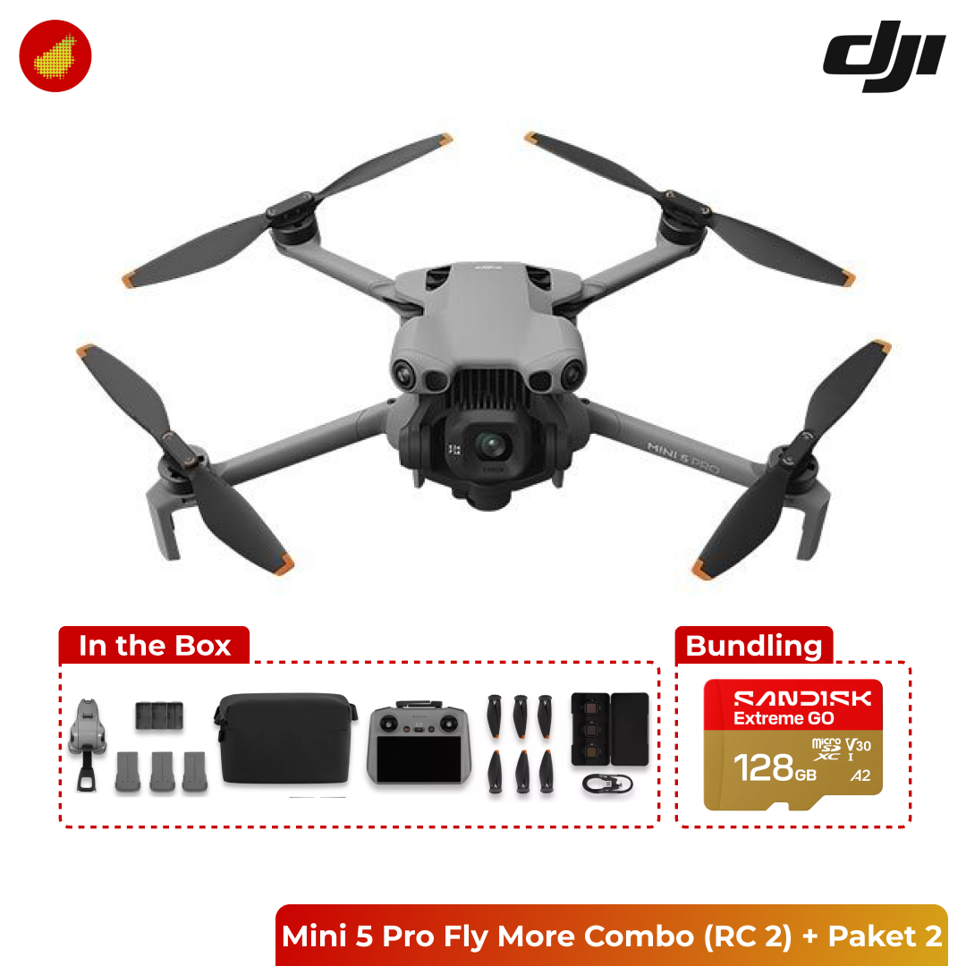 DJI Mini 5 Pro Fly More Combo (RC 2)