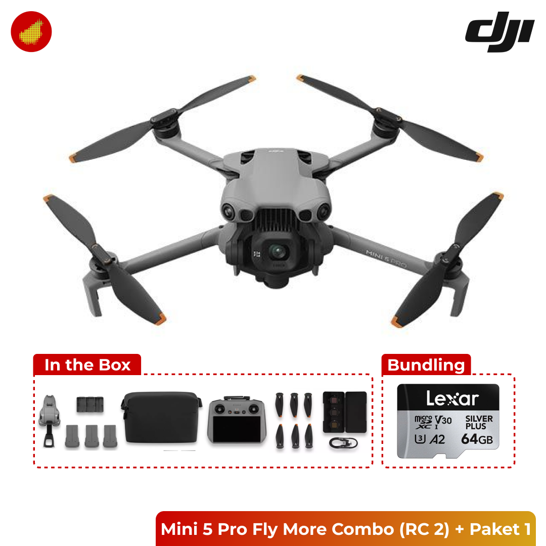 DJI Mini 5 Pro Fly More Combo (RC 2)