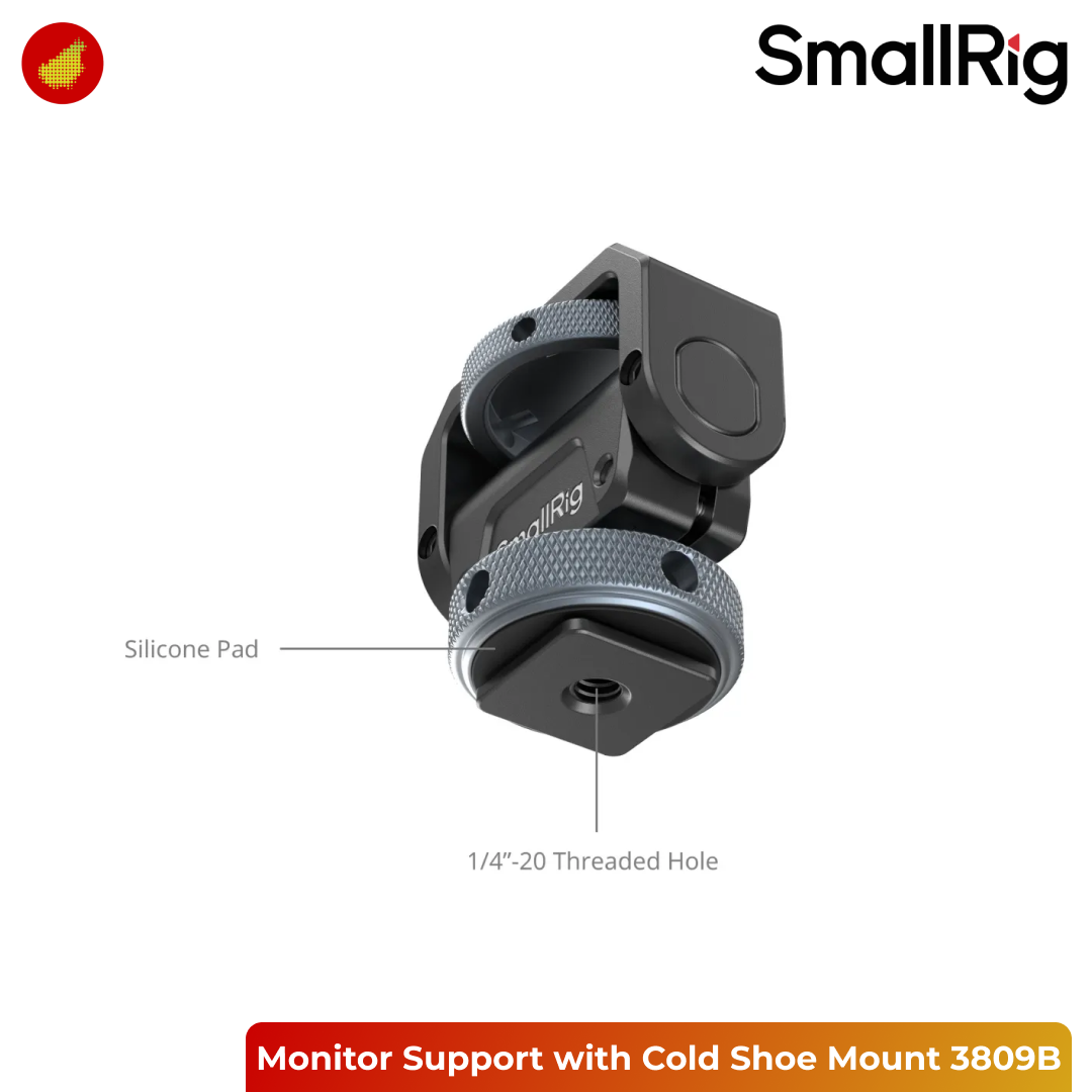 SmallRig Monitor Support with Cold Shoe Mount (Basic)