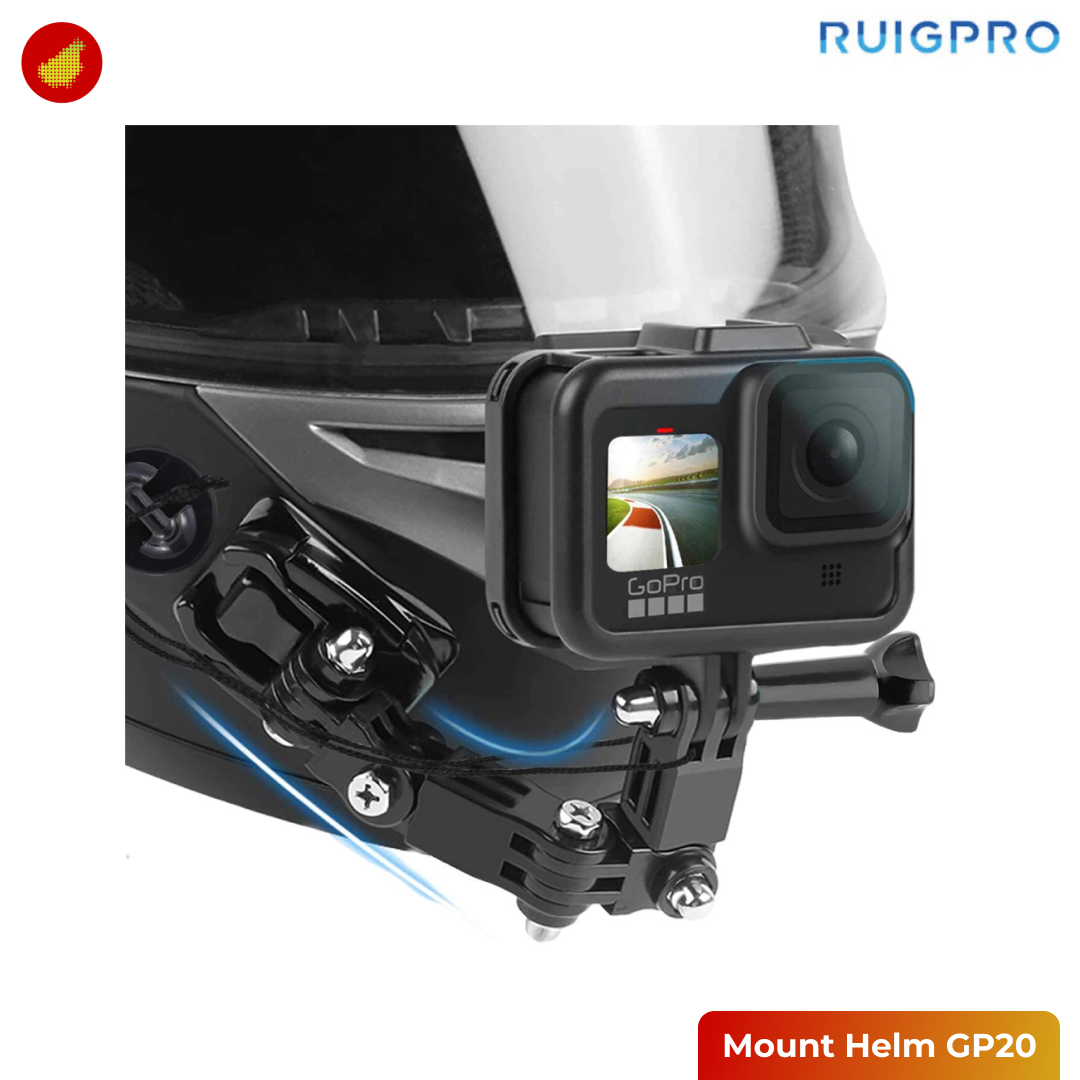 RUIGPRO Mount Helm Full Face Motorcycle for GoPro
