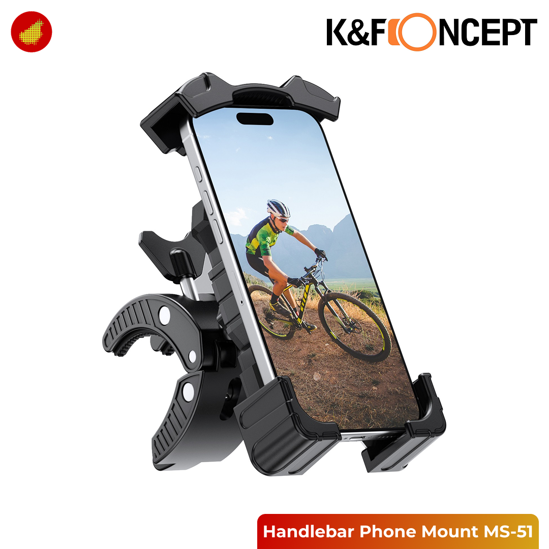 K&F Concept MS-51 360° Handlebar Phone Mount - KF31.248