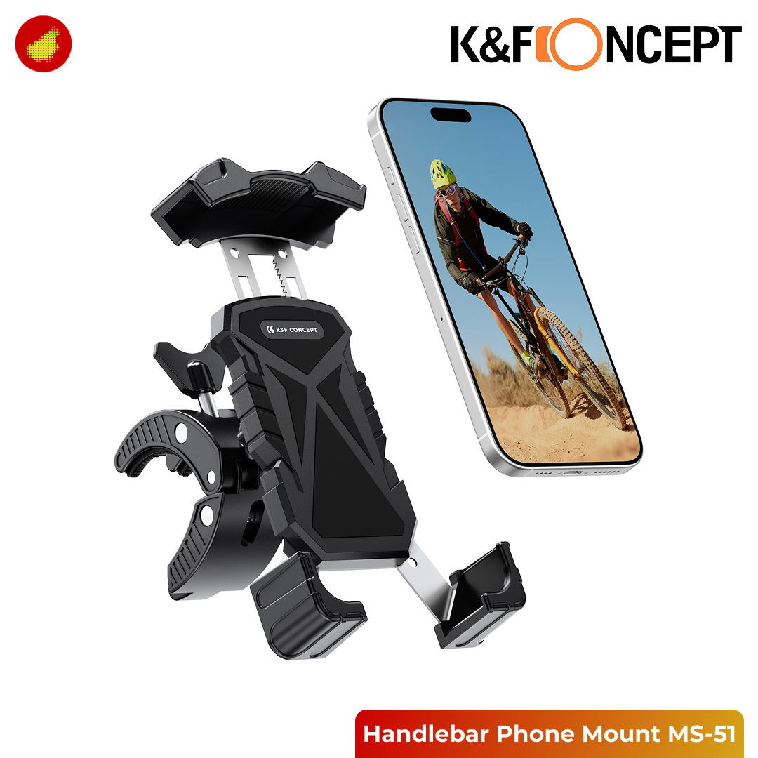 K&F Concept MS-51 360° Handlebar Phone Mount - KF31.248