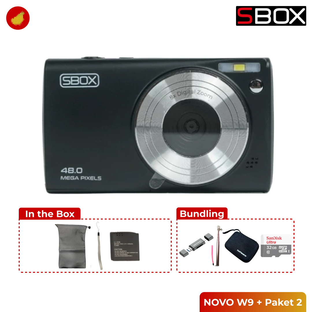 SBOX NOVO W9
