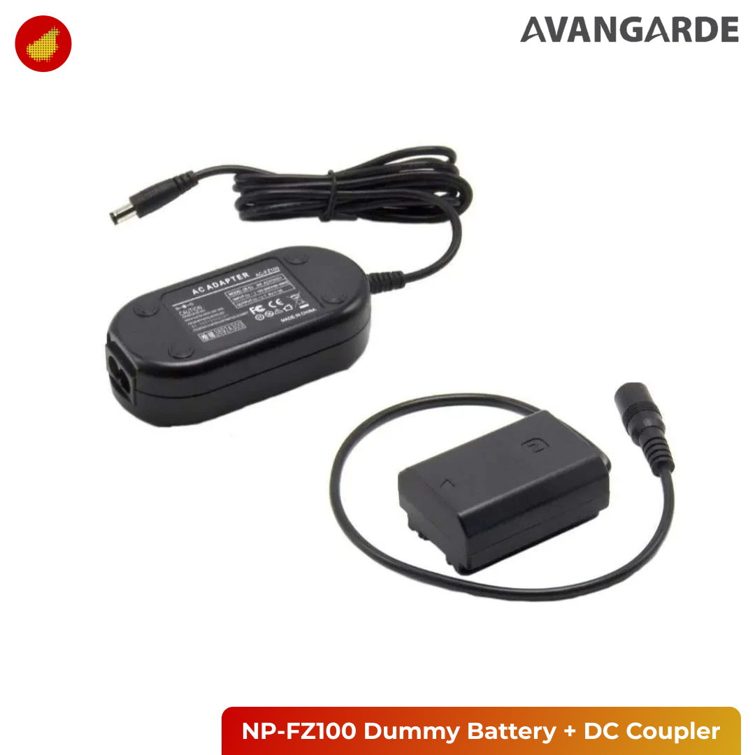 Avangarde NP-FZ100 Dummy Battery and DC Coupler