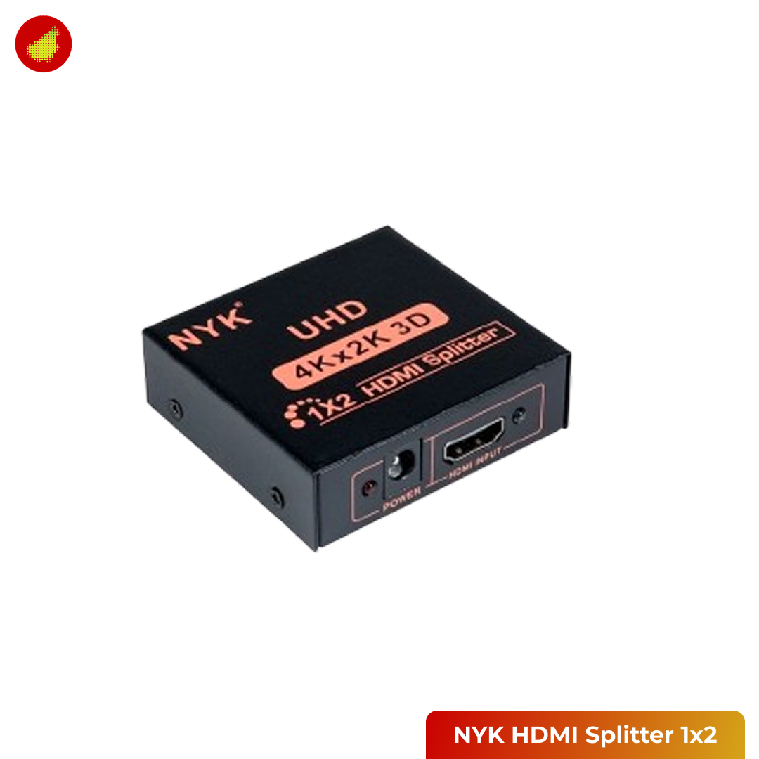 NYK HDMI Splitter - 1x2 | 1x4