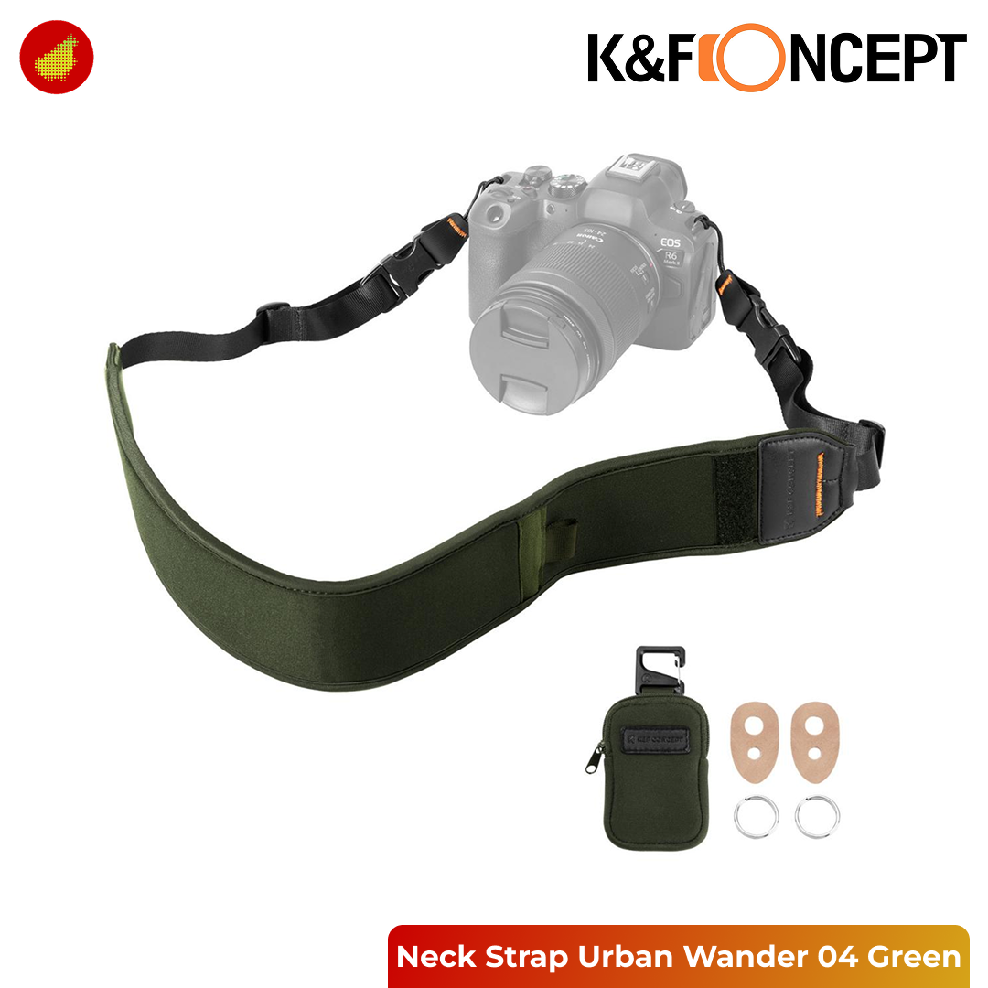 K&F Concept Neck Strap Urban Wander 04 - Black 184 | Blue 184V1 | Green 184V2