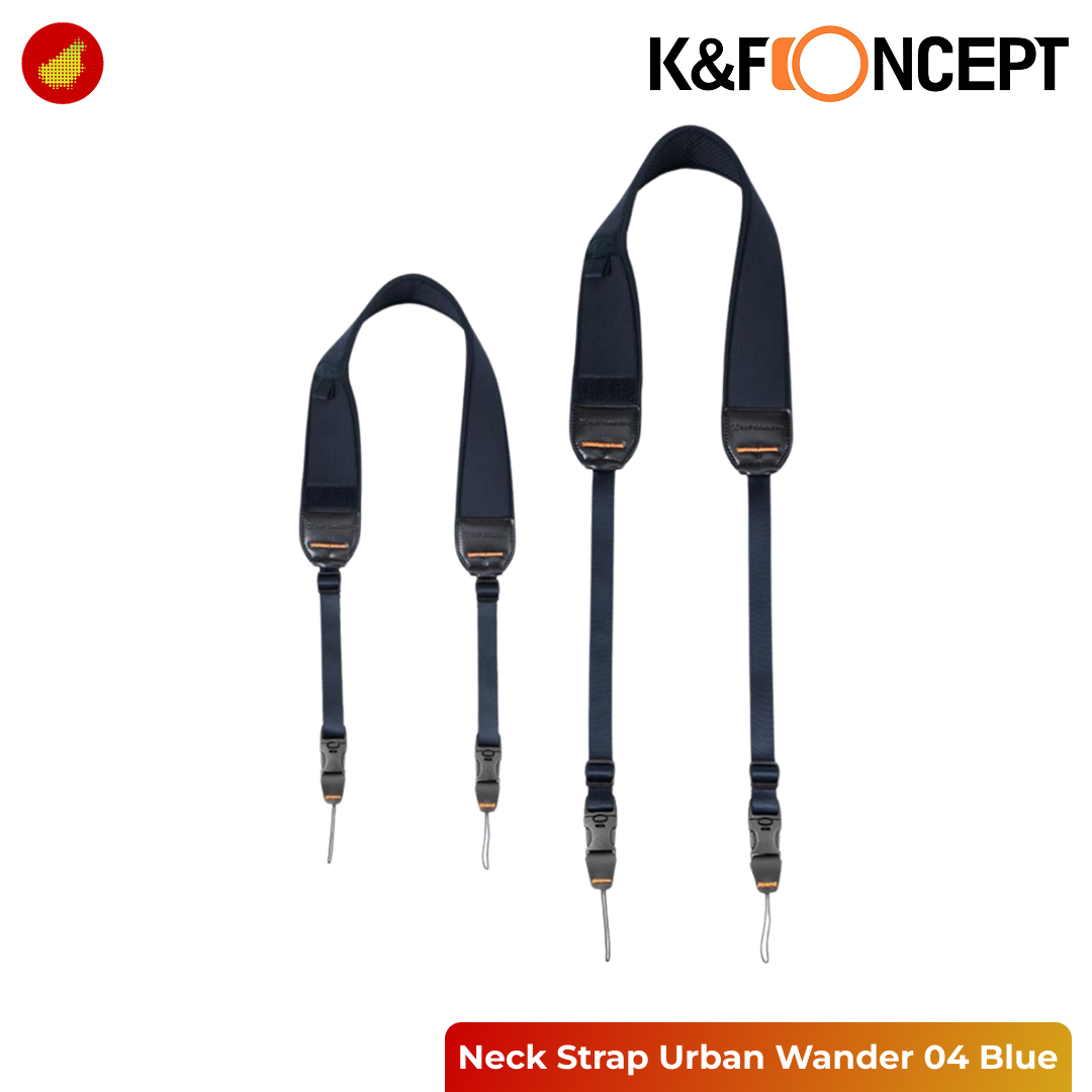 K&F Concept Neck Strap Urban Wander 04 - Black 184 | Blue 184V1 | Green 184V2