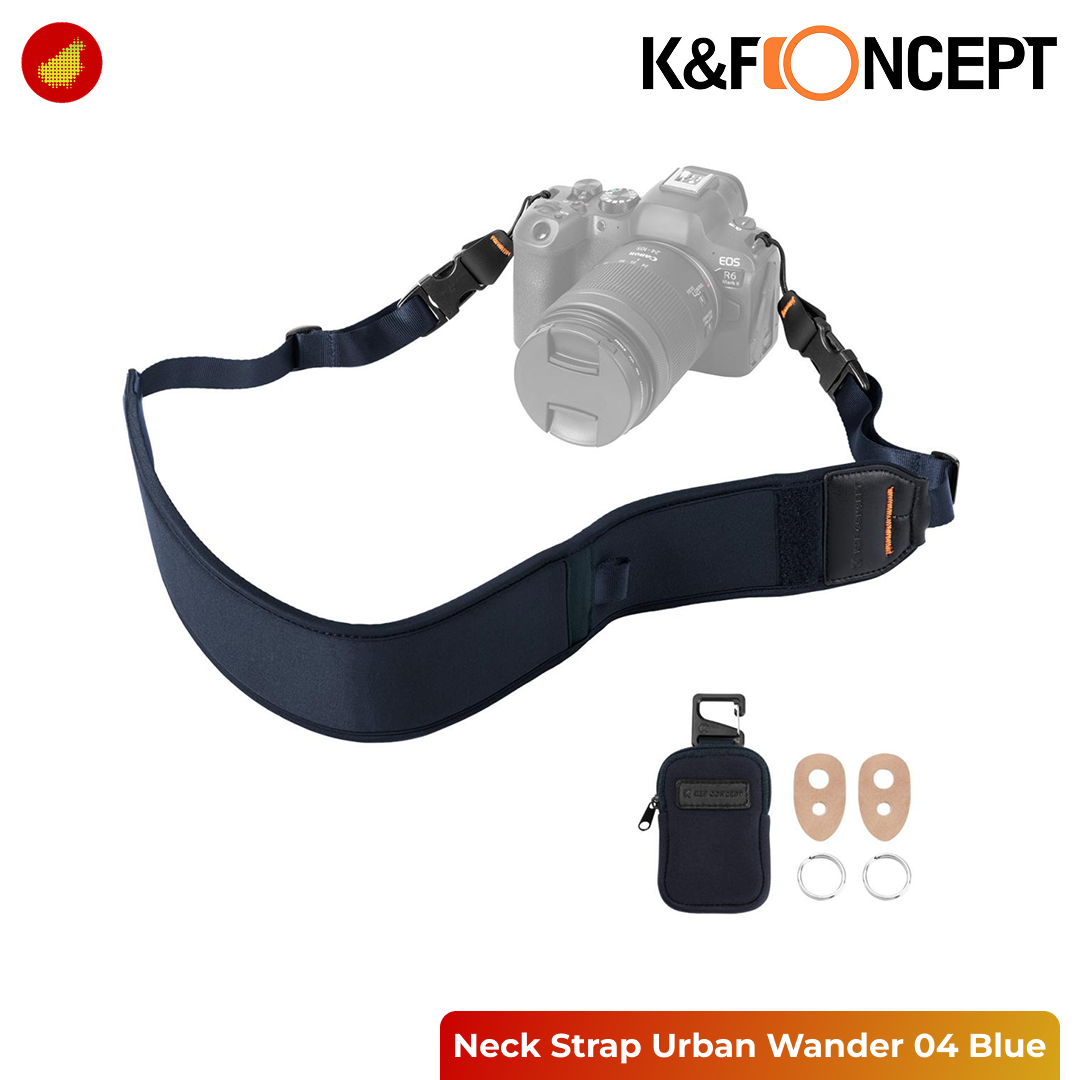 K&F Concept Neck Strap Urban Wander 04 - Black 184 | Blue 184V1 | Green 184V2
