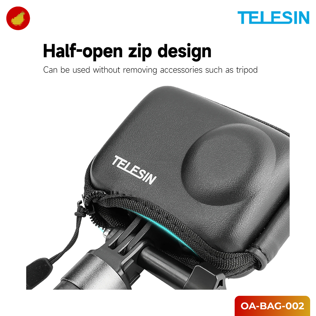 TELESIN Camera Protective Bag for DJI Action 3 - OA-BAG-002