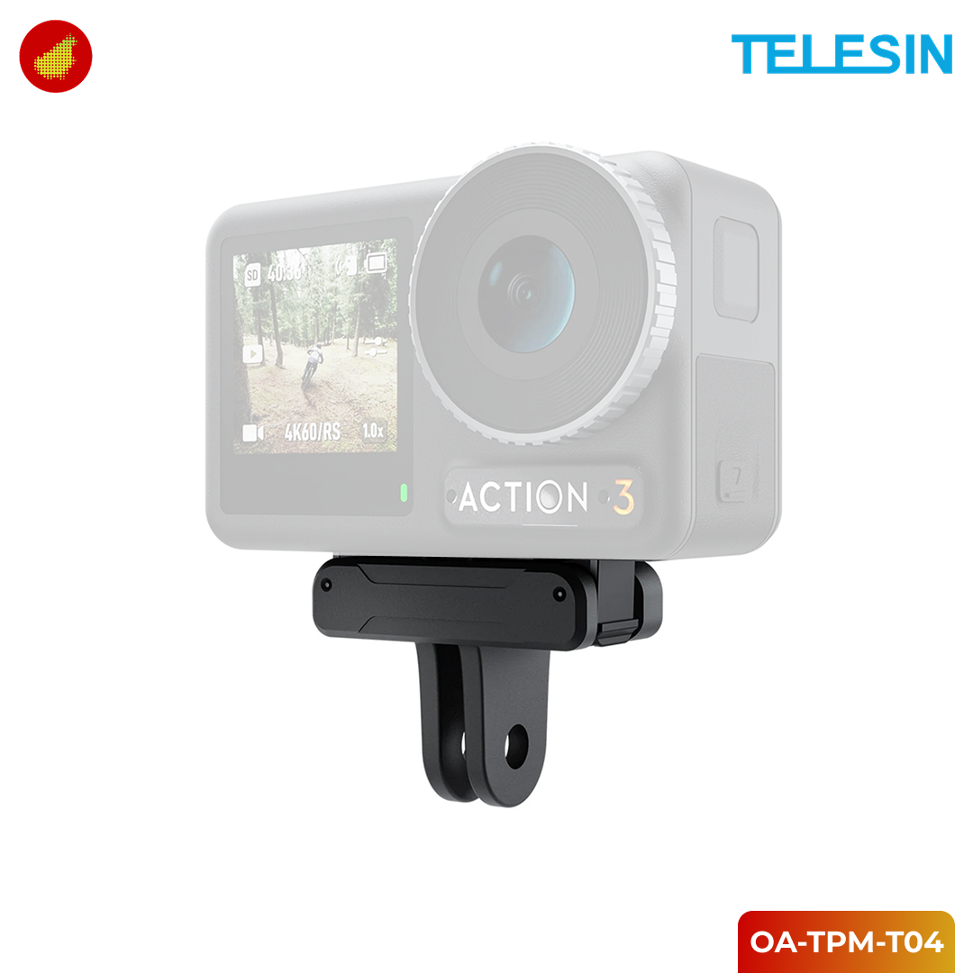 TELESIN Magnetic Dual Claw Mount for DJI Osmo Action 3 / 4 - OA-TPM-T04