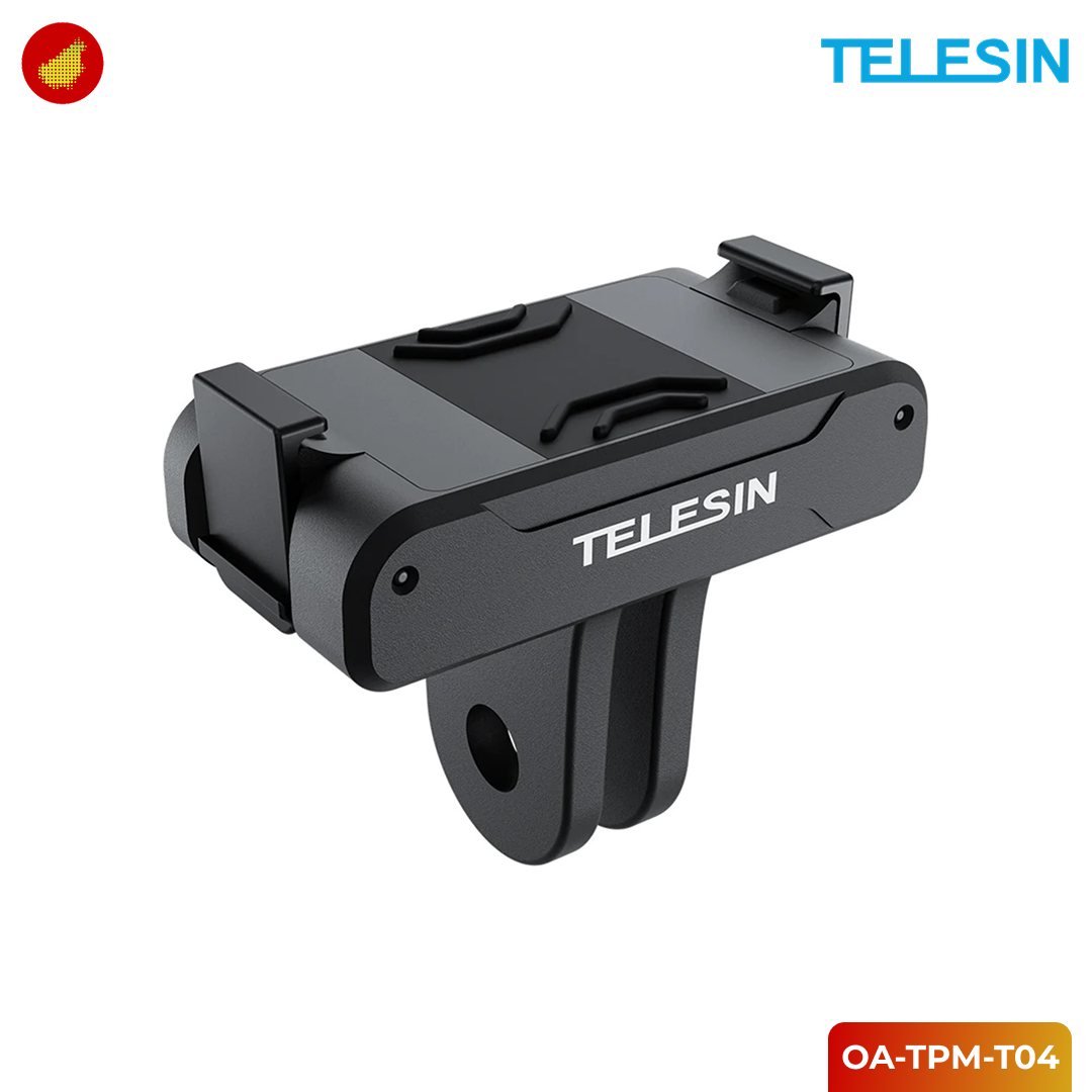 TELESIN Magnetic Dual Claw Mount for DJI Osmo Action 3 / 4 - OA-TPM-T04