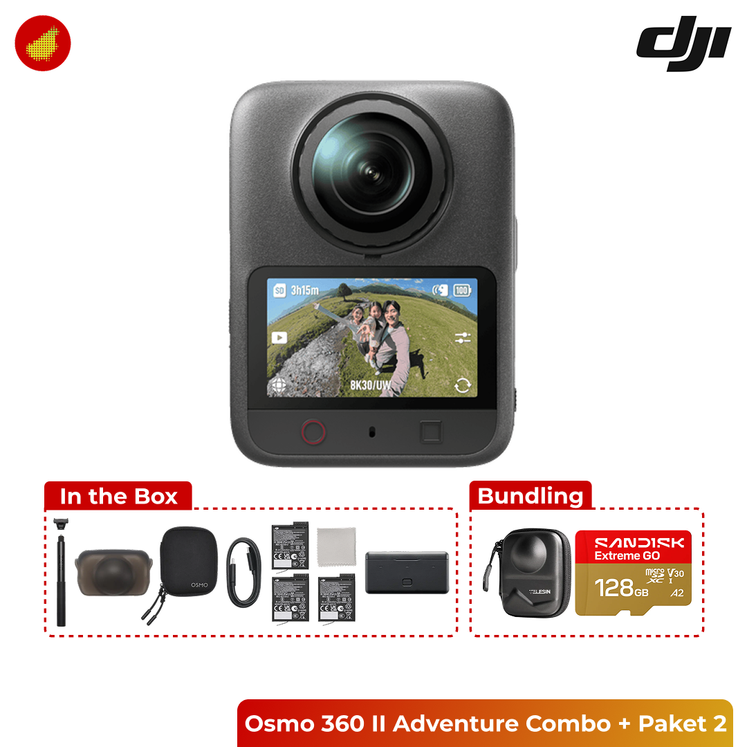 DJI Osmo 360 II Adventure Combo