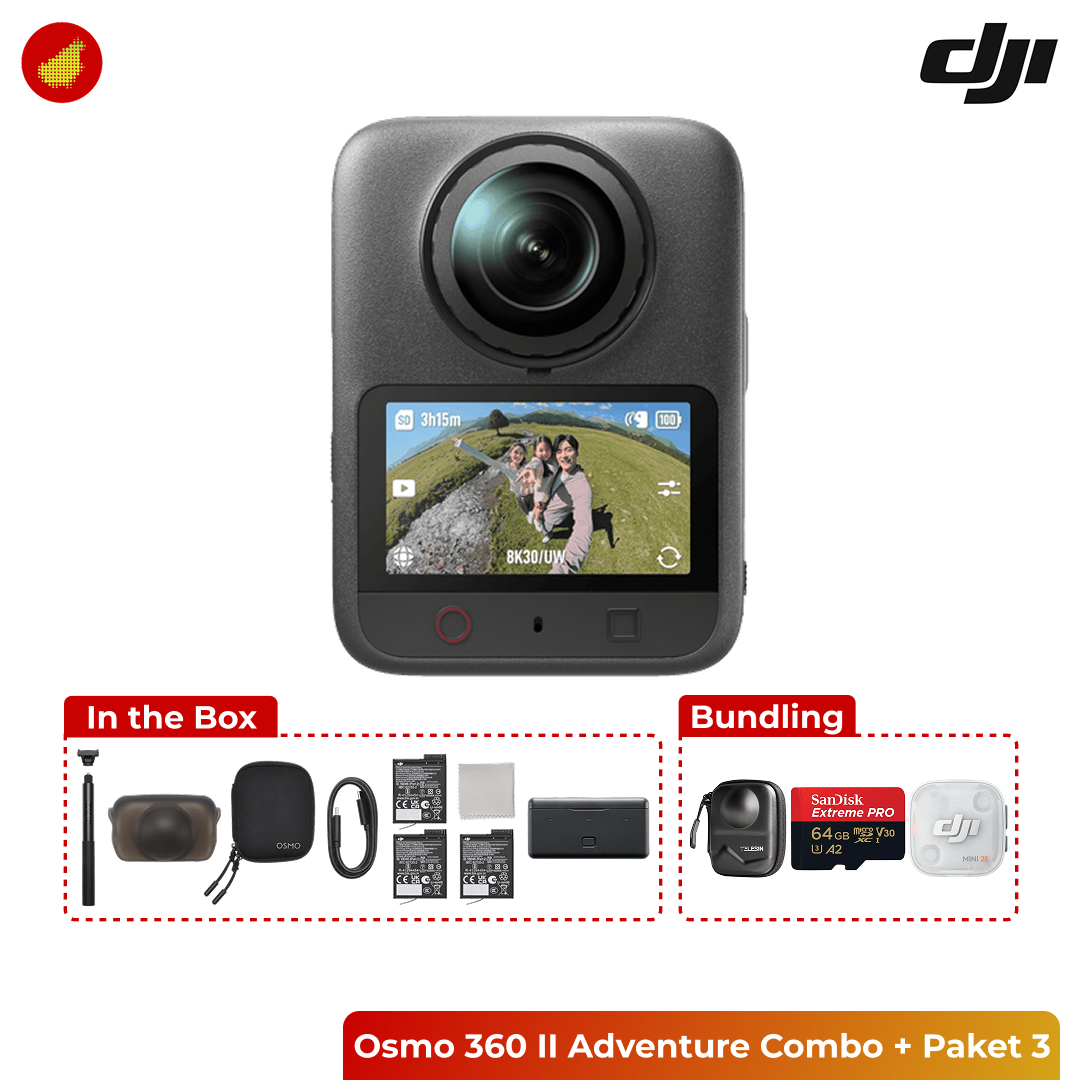 DJI Osmo 360 II Adventure Combo
