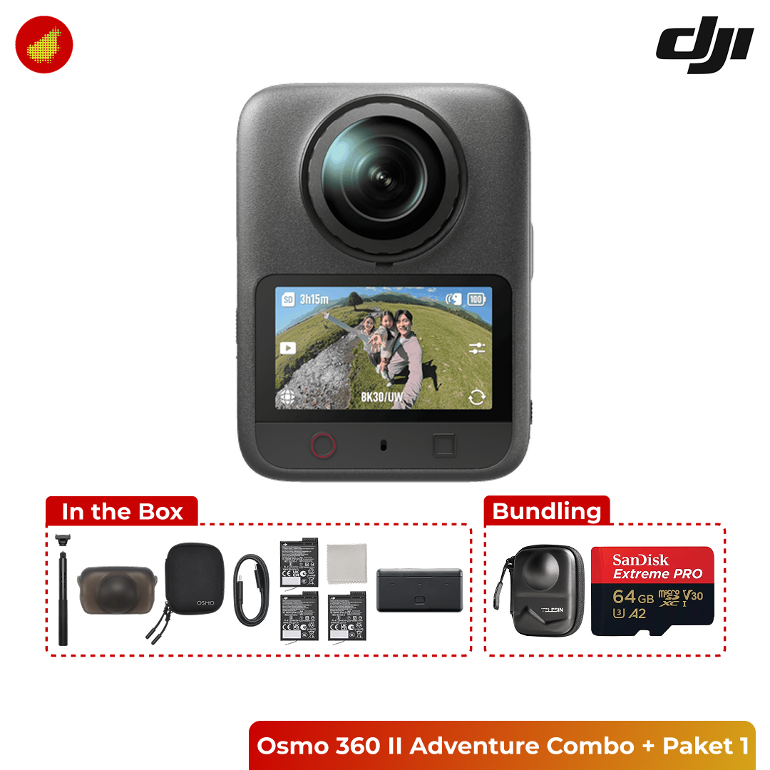 DJI Osmo 360 II Adventure Combo