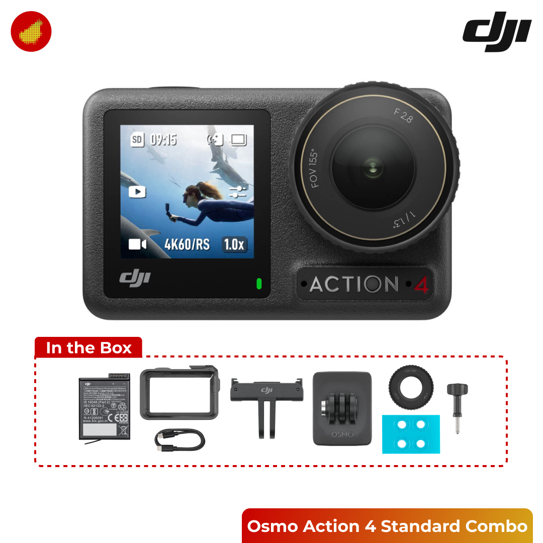 DJI Osmo Action 4 Standard Combo
