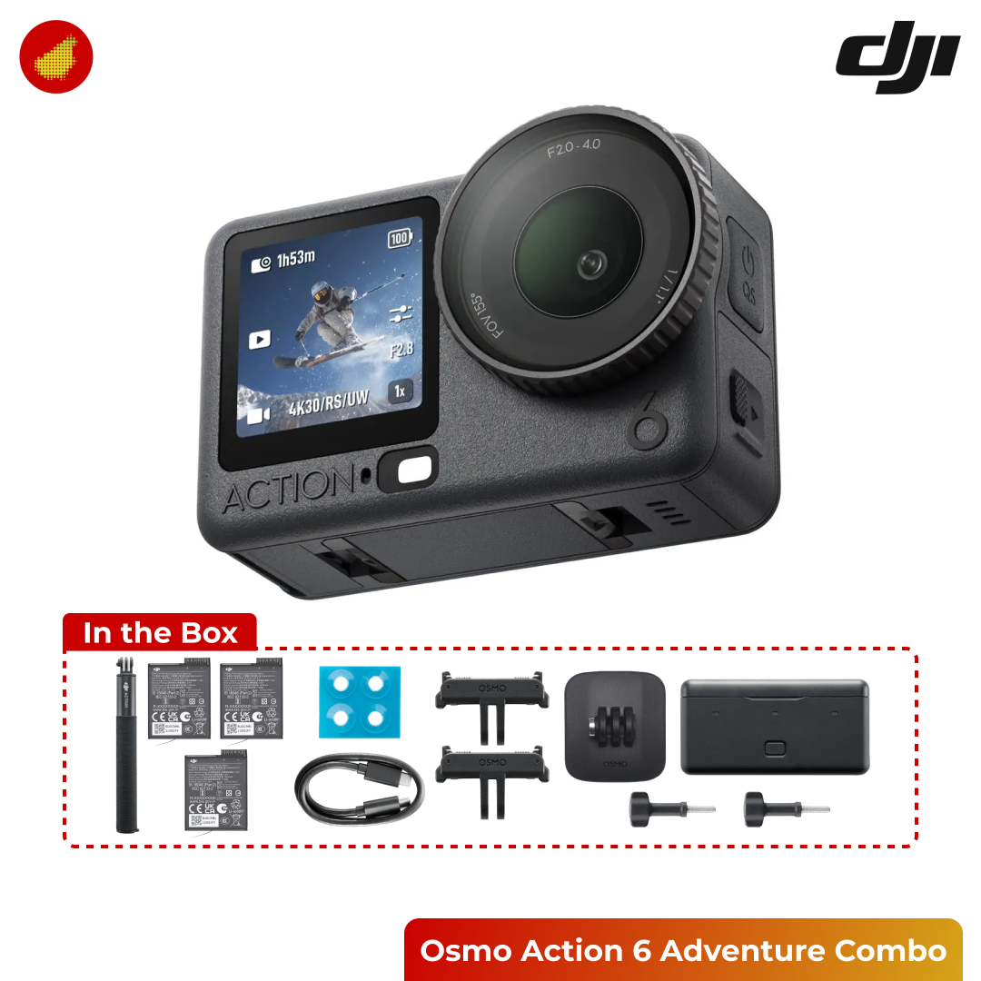 DJI Osmo Action 6 Adventure Combo