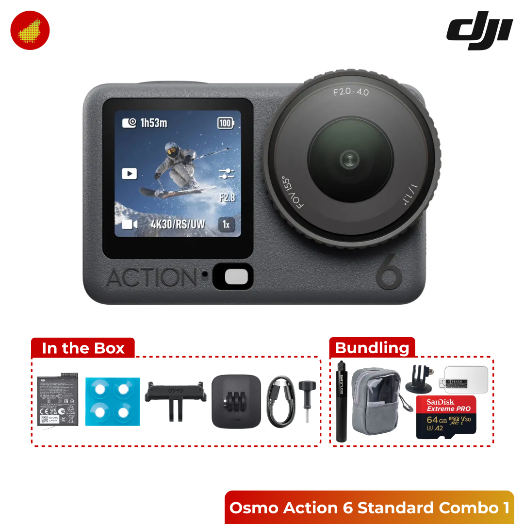 DJI Osmo Action 6 Standard Combo