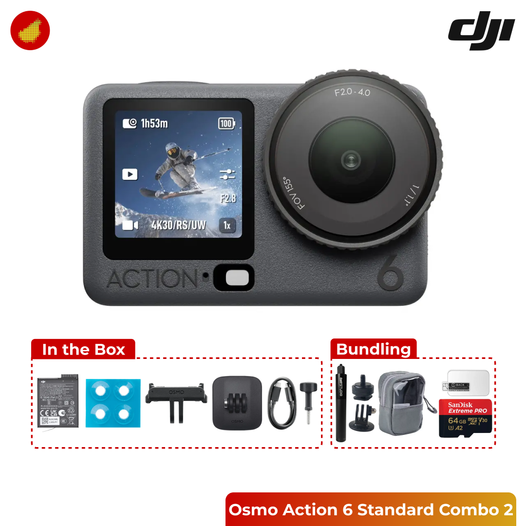 DJI Osmo Action 6 Standard Combo
