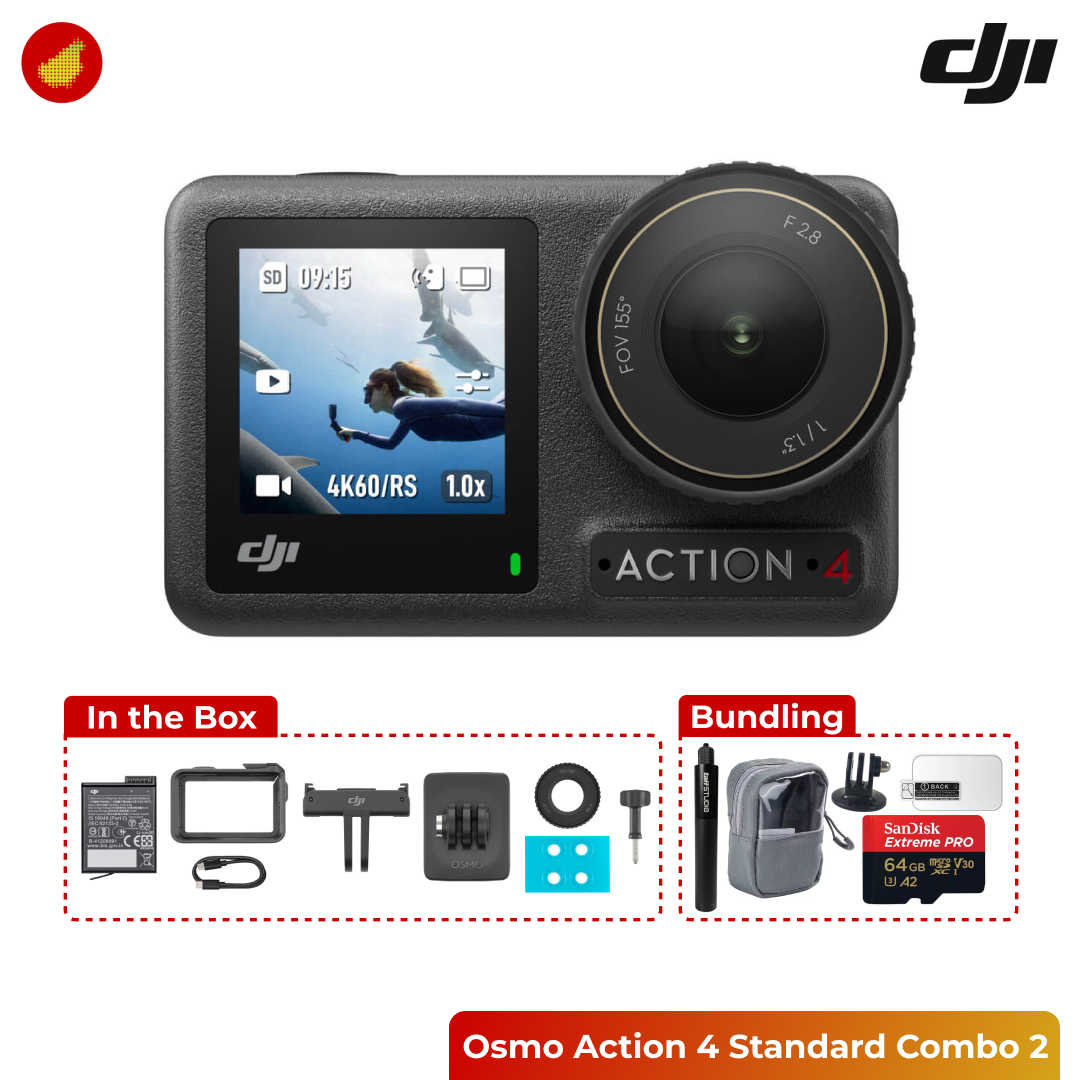 DJI Osmo Action 4 Standard Combo