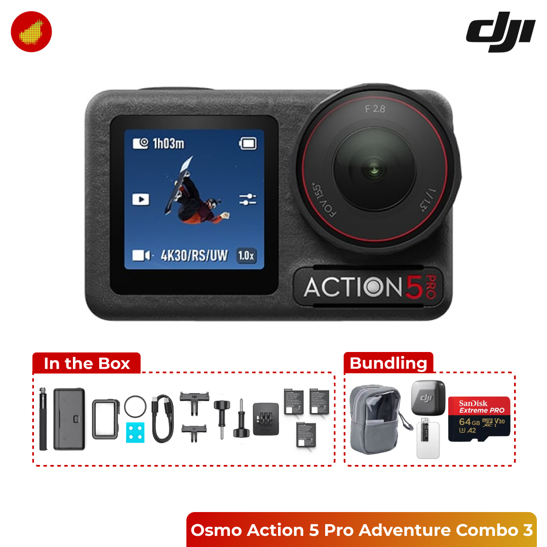 DJI Osmo Action 5 Pro Adventure Combo