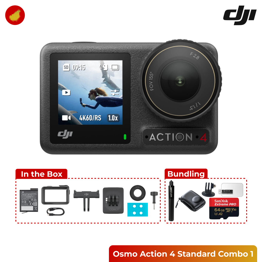 DJI Osmo Action 4 Standard Combo