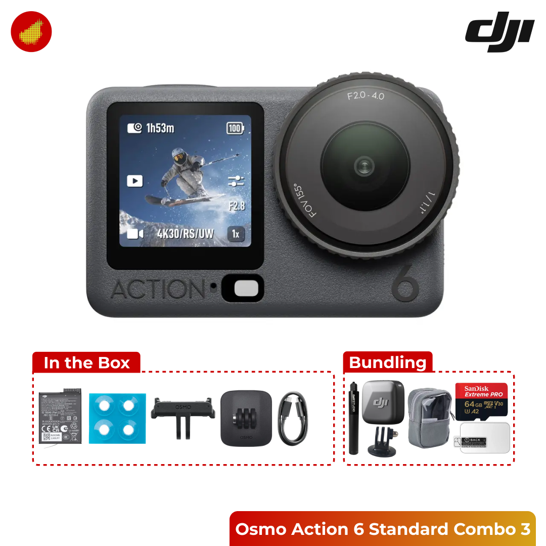 DJI Osmo Action 6 Standard Combo