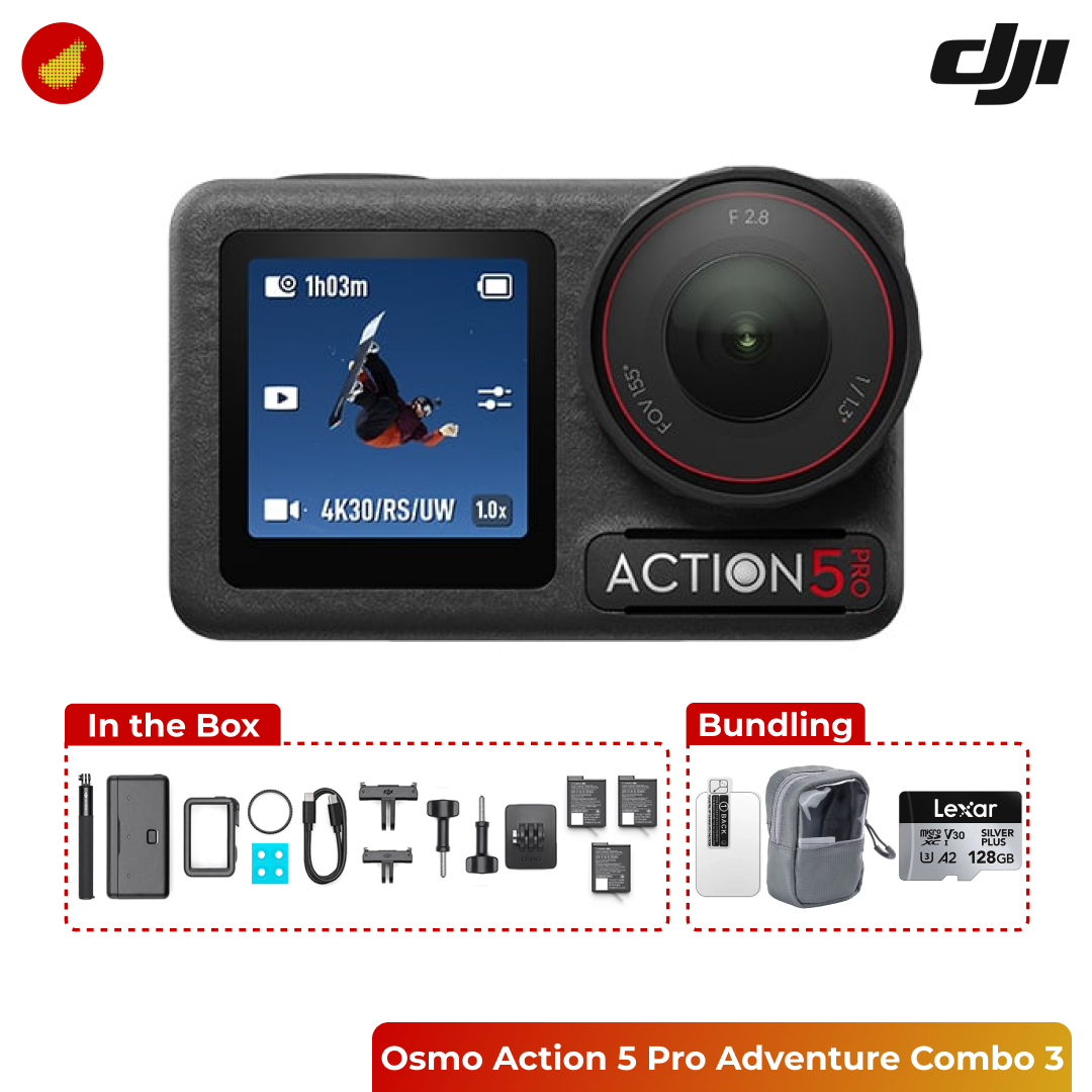 DJI Osmo Action 5 Pro Adventure Combo