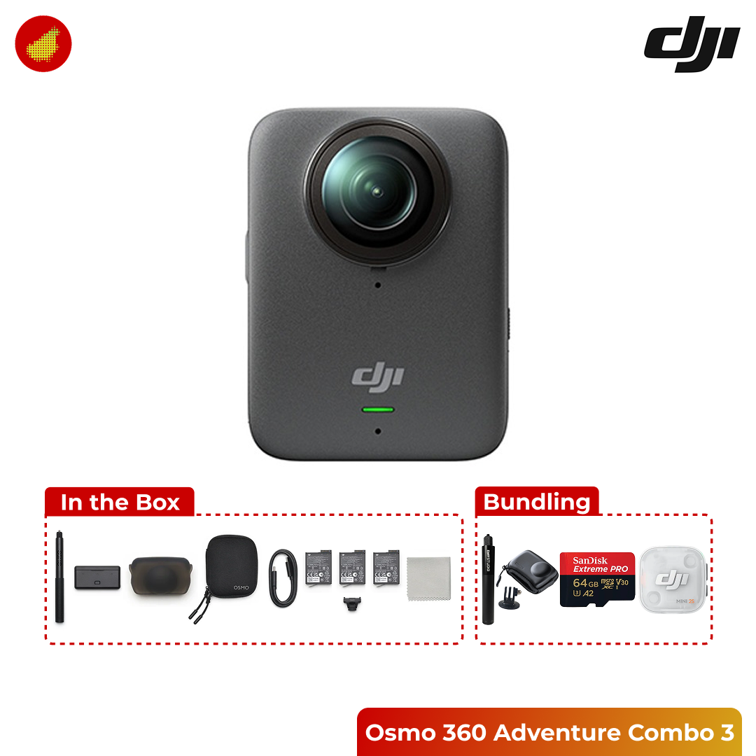DJI Osmo 360 Adventure Combo
