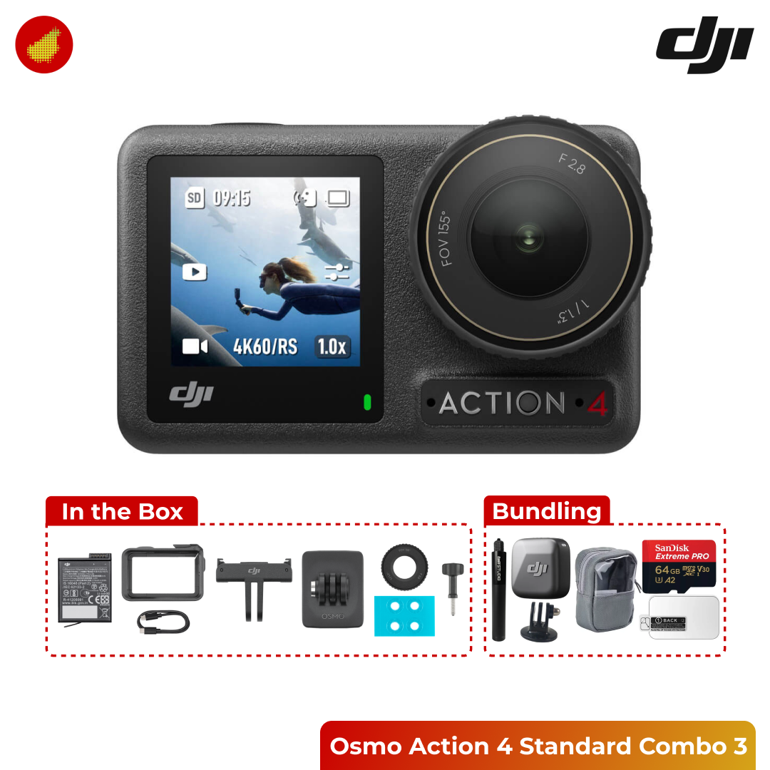 DJI Osmo Action 4 Standard Combo