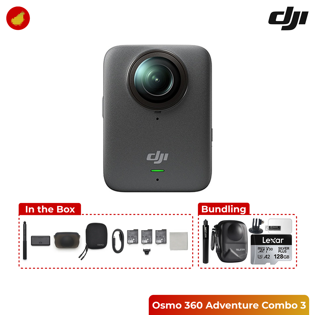 DJI Osmo 360 Adventure Combo