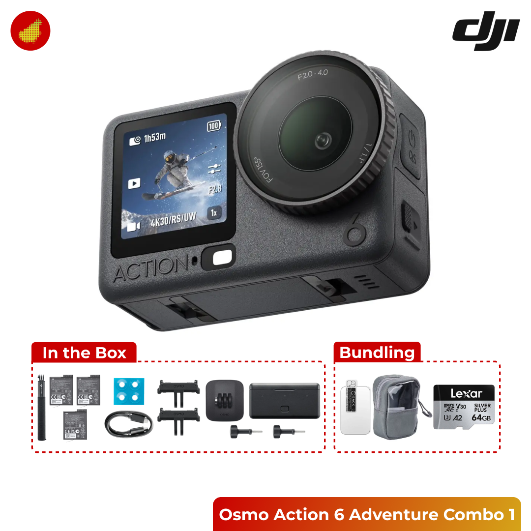 DJI Osmo Action 6 Adventure Combo