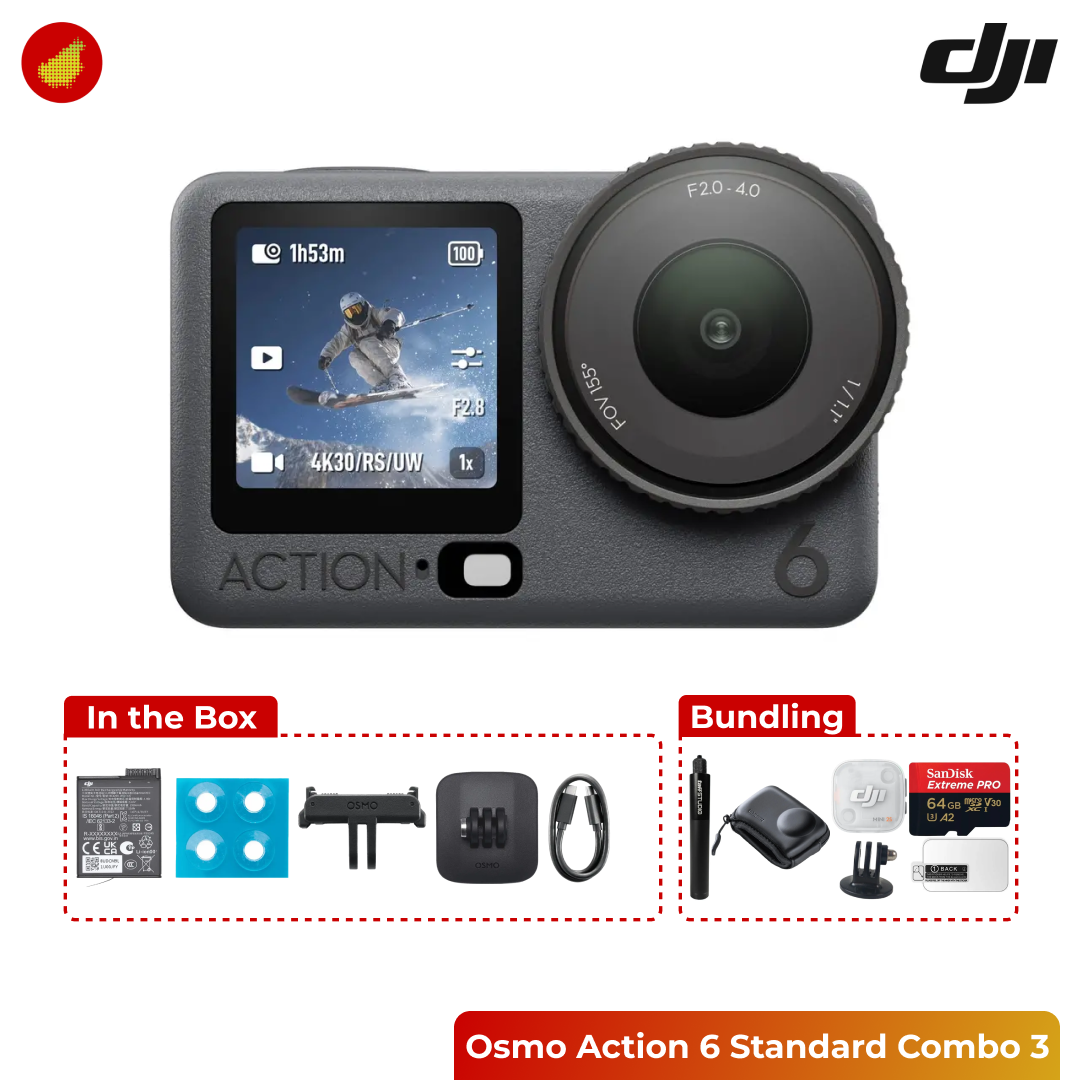 DJI Osmo Action 6 Standard Combo