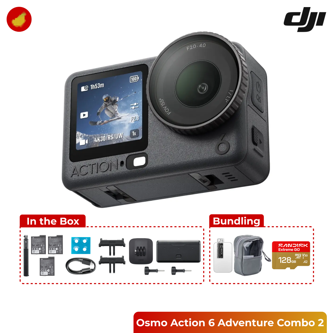 DJI Osmo Action 6 Adventure Combo