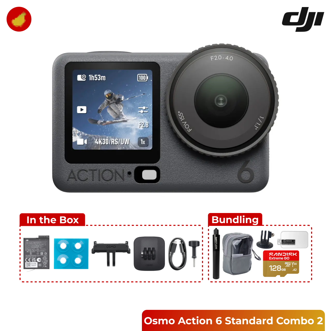 DJI Osmo Action 6 Standard Combo
