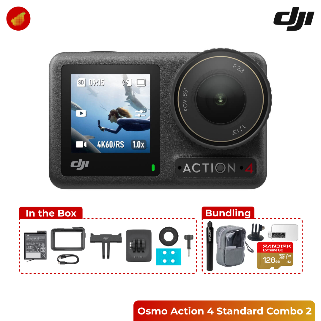 DJI Osmo Action 4 Standard Combo