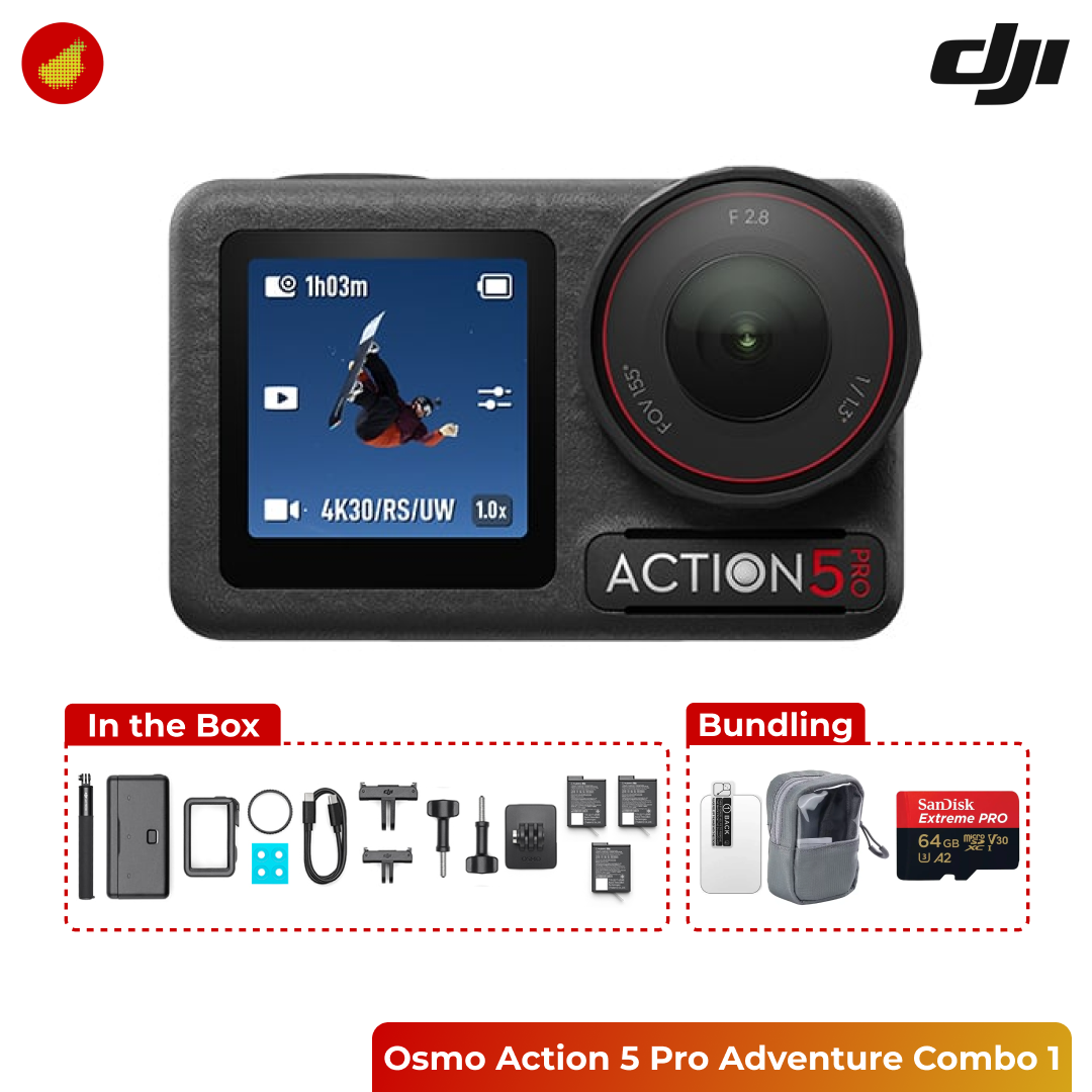 DJI Osmo Action 5 Pro Adventure Combo