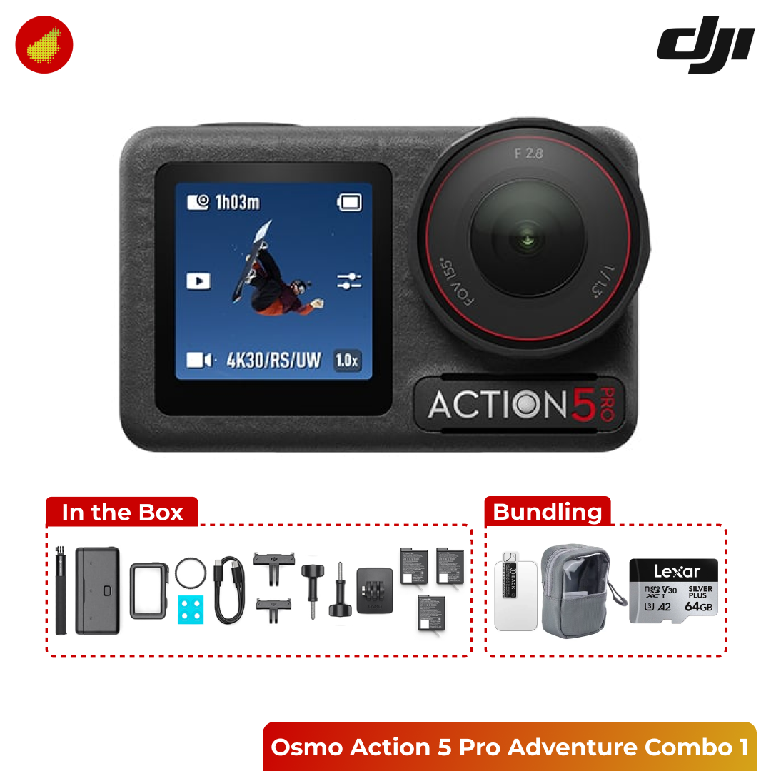 DJI Osmo Action 5 Pro Adventure Combo