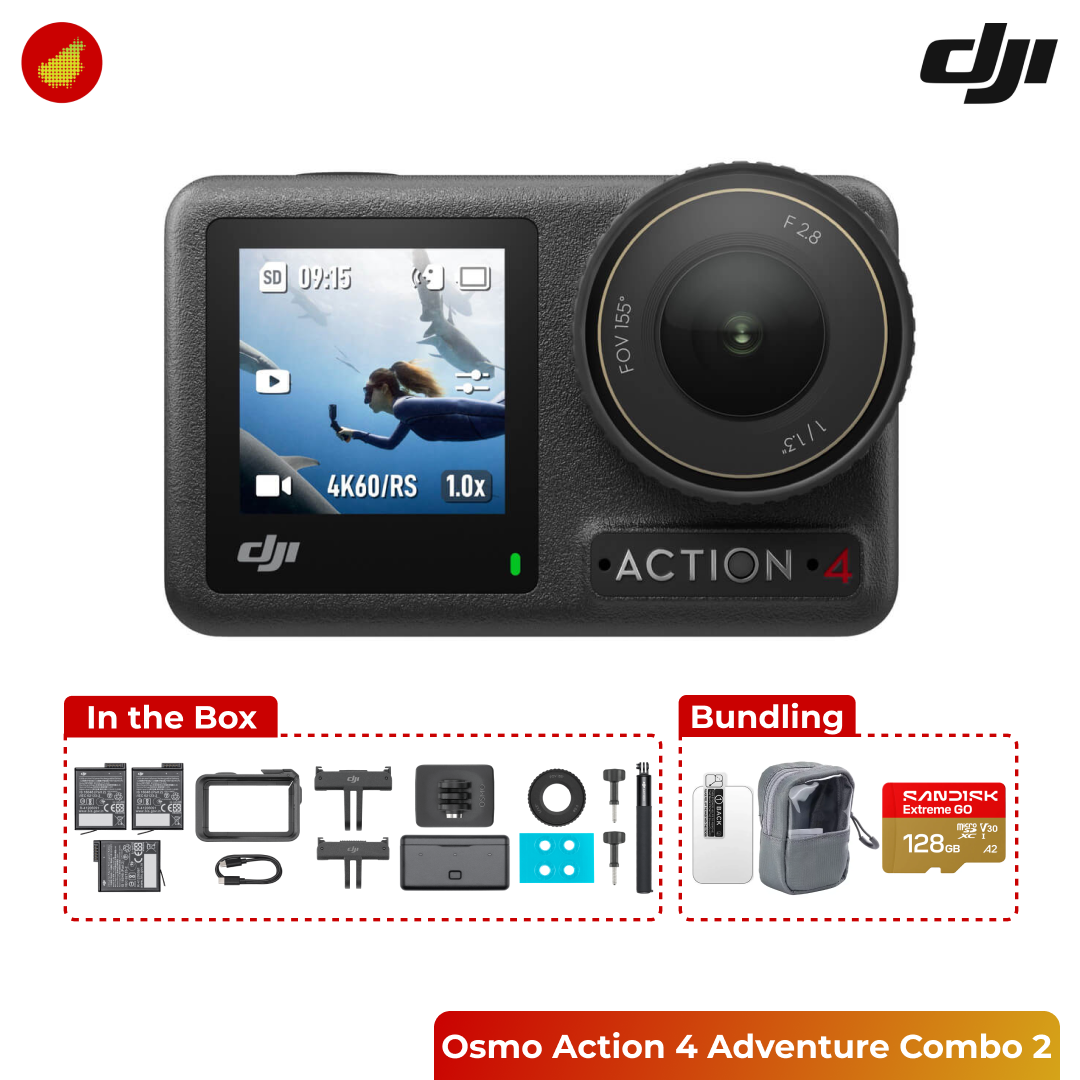 DJI Osmo Action 4 Adventure Combo