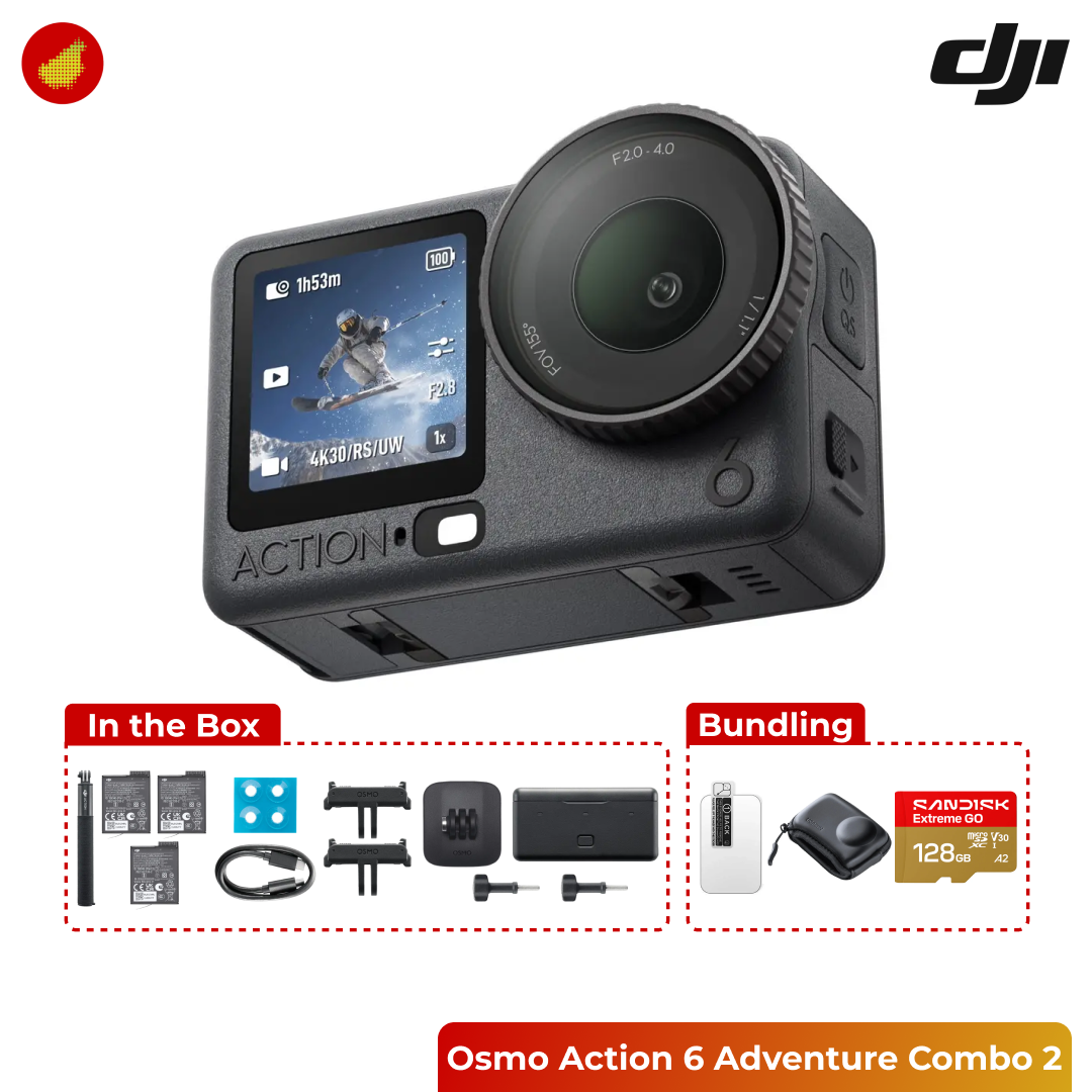DJI Osmo Action 6 Adventure Combo