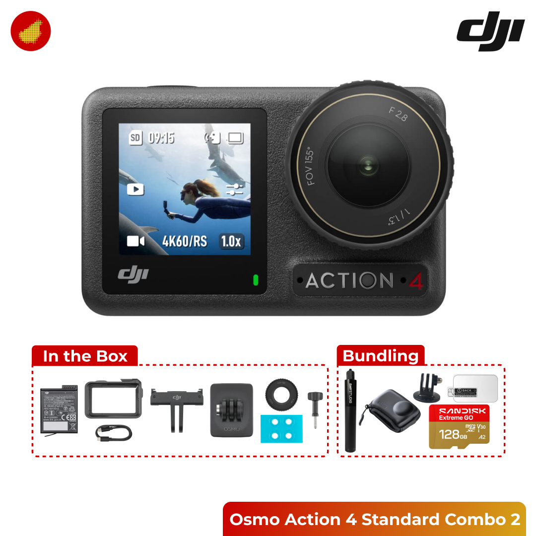 DJI Osmo Action 4 Standard Combo