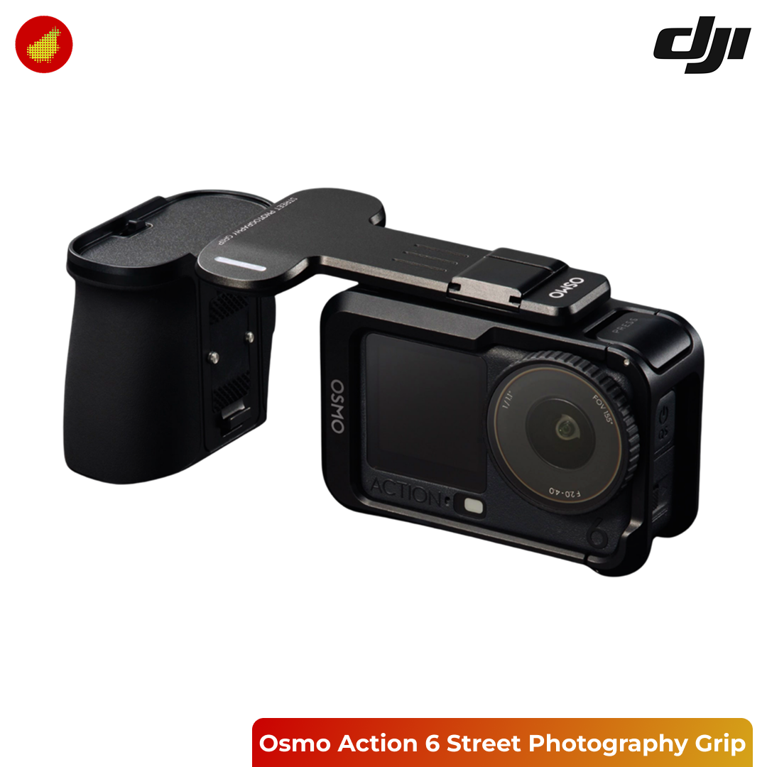 DJI Osmo Action 6 Street Photography Grip Accessory Kit