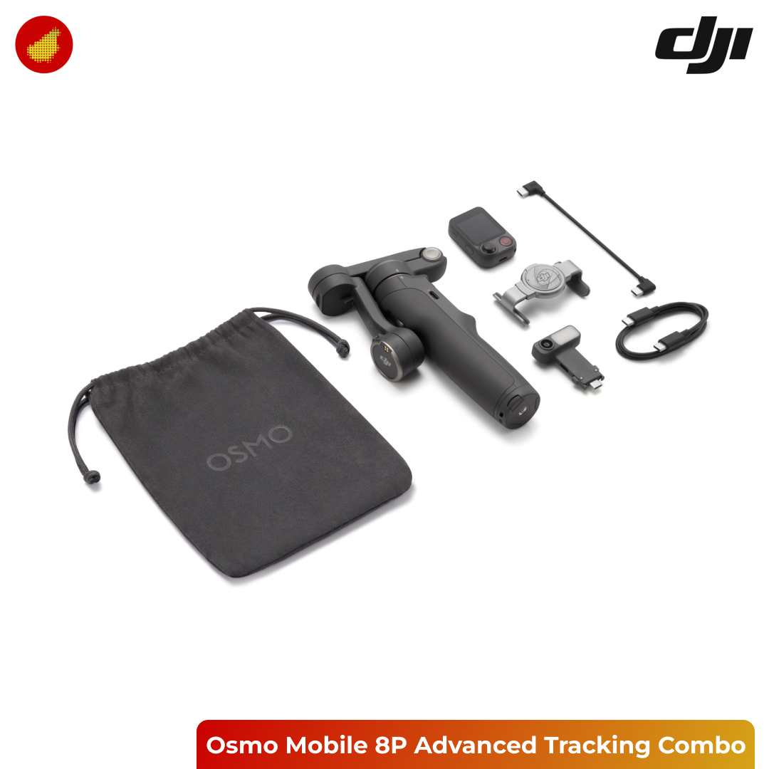 DJI Osmo Mobile 8P Advanced Tracking Combo