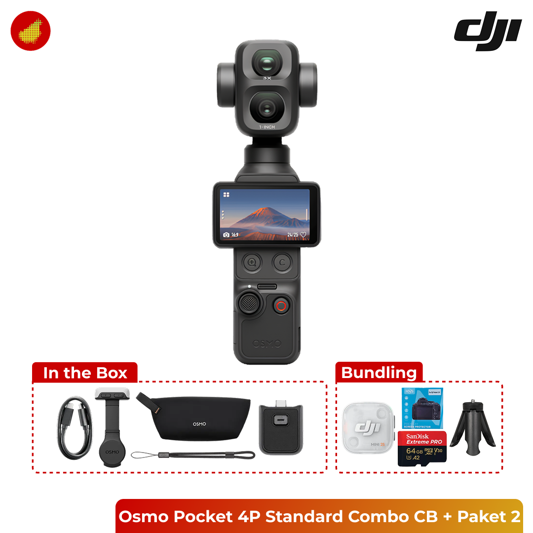 DJI Osmo Pocket 4P Standard Combo