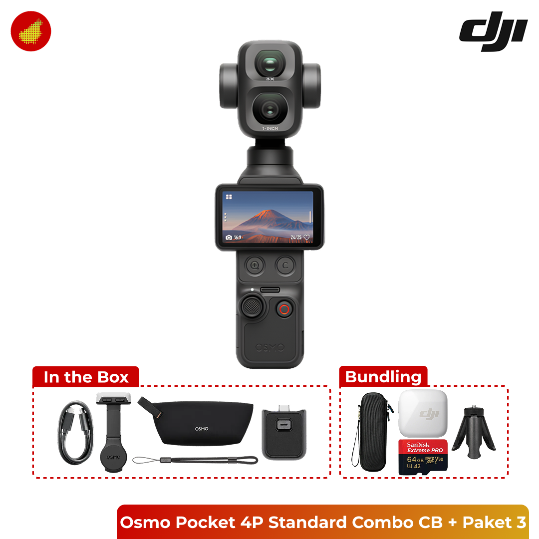 DJI Osmo Pocket 4P Standard Combo